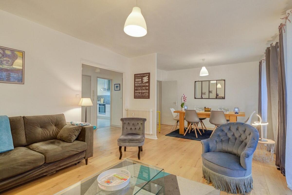 Le Fougeres - 2 Chambres, Garage Prive رينز المظهر الخارجي الصورة